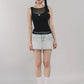 Blaire Padded Mesh Top [CLOUD MESH]