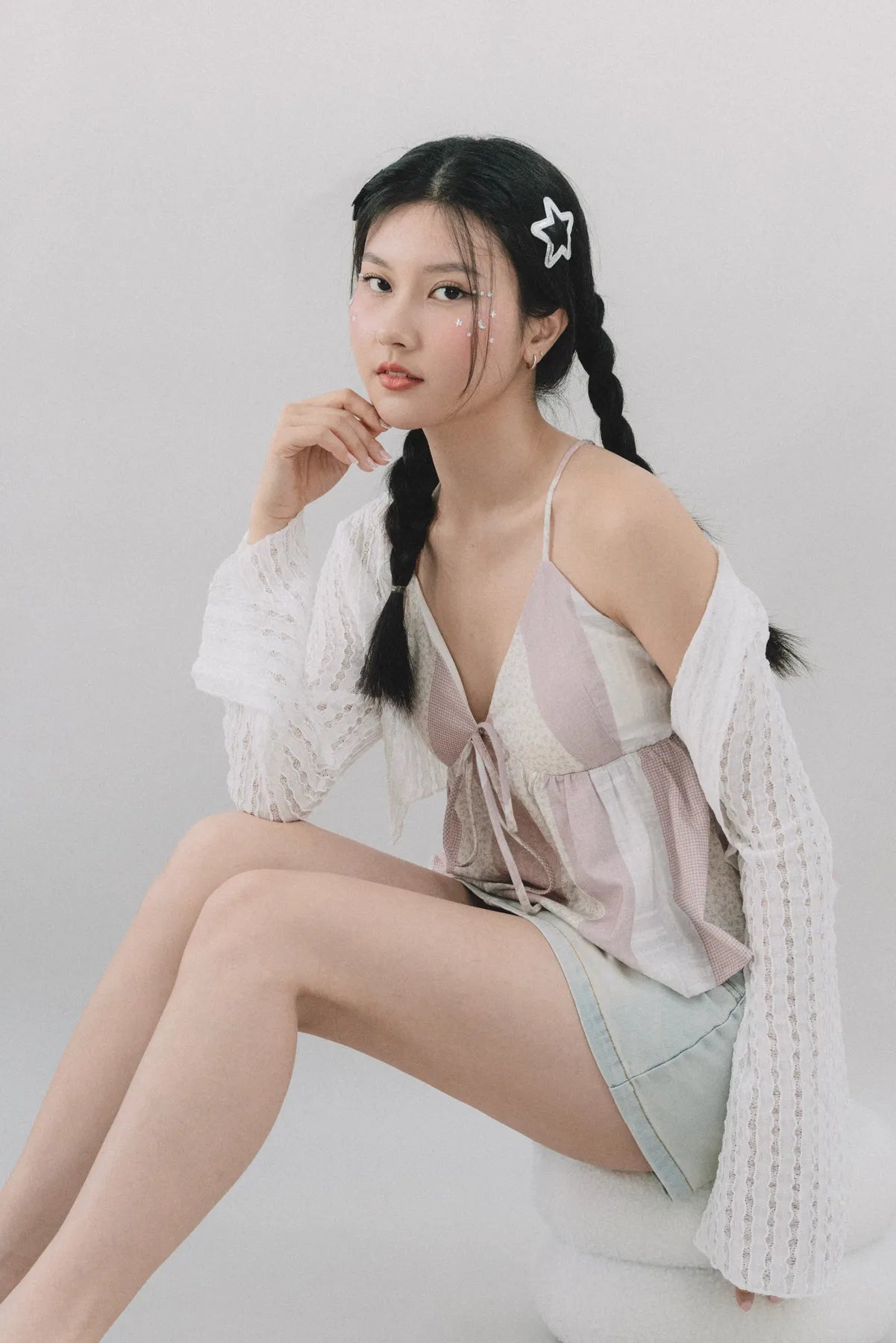 Lumi Relaxed Ripple Lace Bolero