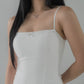 Bernadette Tiered Hem Padded Mini Dress