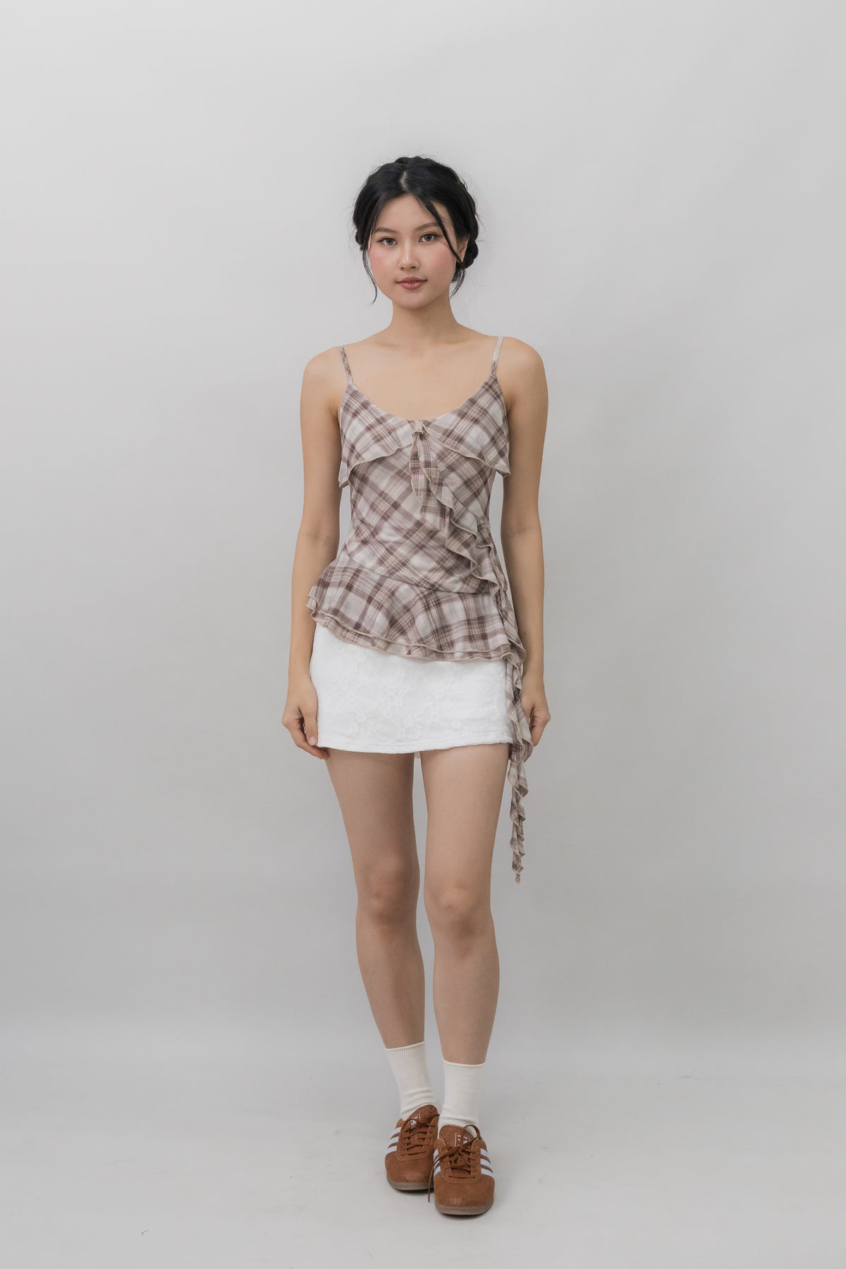 *PRELAUNCH* [CLOUD MESH] Danica Frills Padded Top