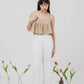 Willow Linen Front Pleat Pants