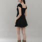 Christine Sleeved Padded Lace Ribbon Top