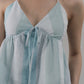 Peony Patchwork Babydoll Padded Top