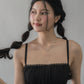 Kate Lace Trim Ribbon Padded Maxi Dress