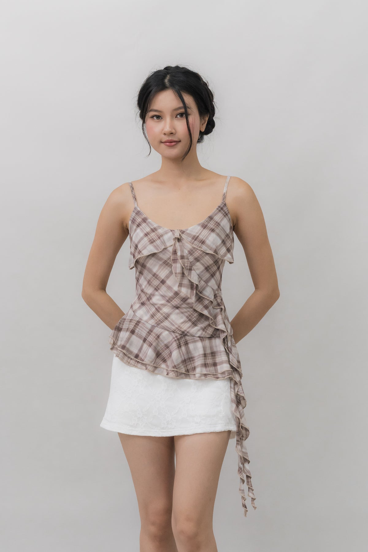 *PRELAUNCH* [CLOUD MESH] Danica Frills Padded Top