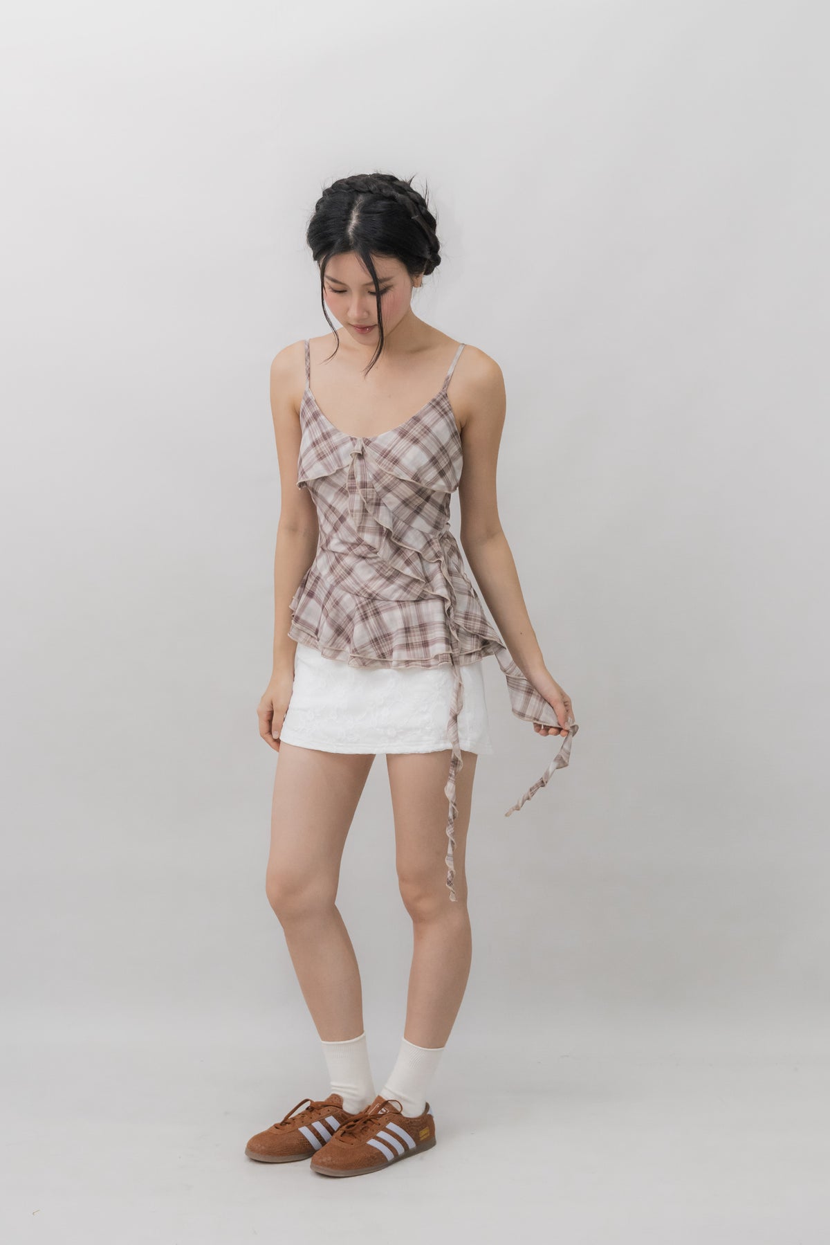 *PRELAUNCH* [CLOUD MESH] Danica Frills Padded Top