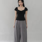Christine Sleeved Padded Lace Ribbon Top