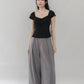 Christine Sleeved Padded Lace Ribbon Top