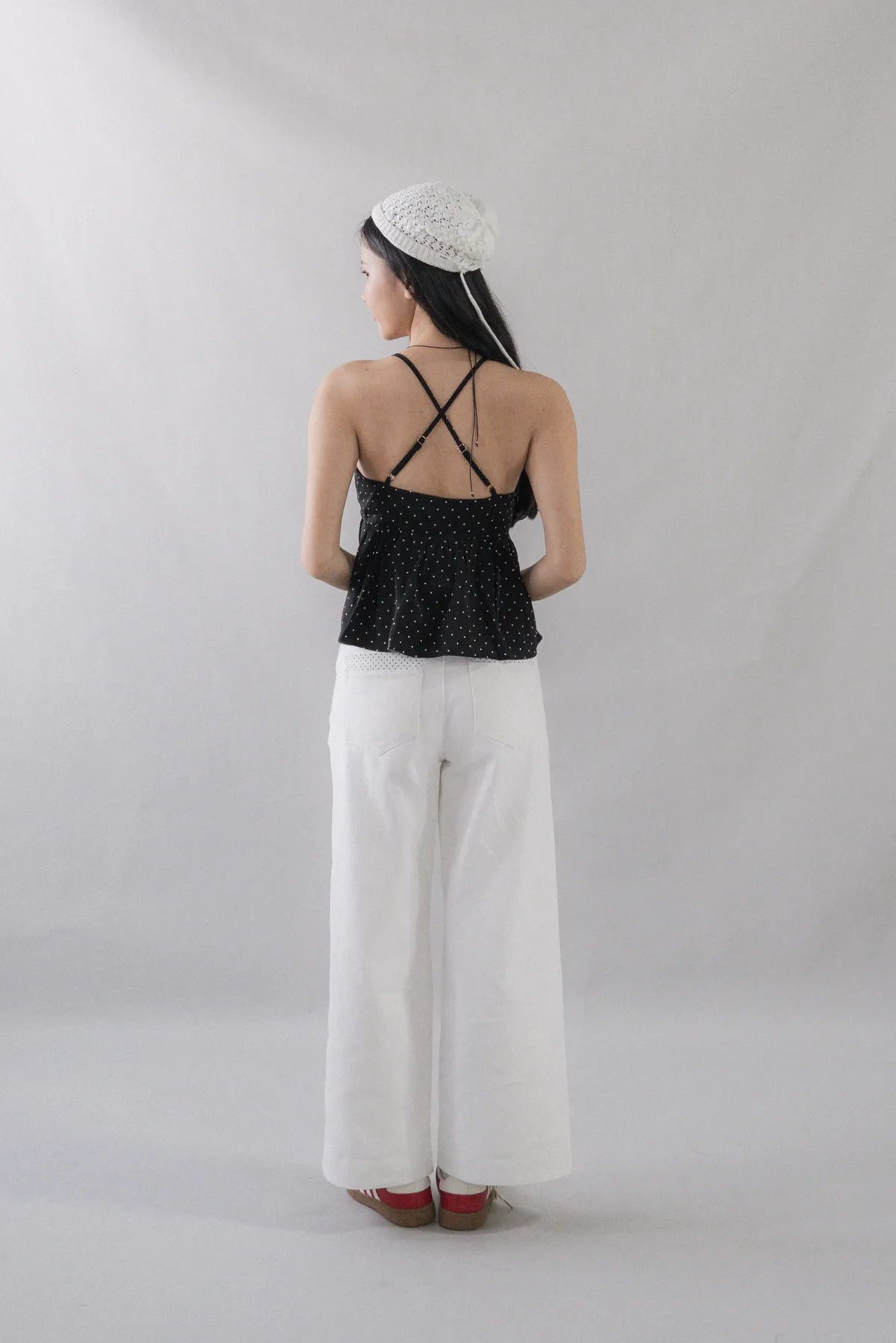 Peony Babydoll Padded Ribbon Top