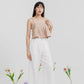 Willow Linen Front Pleat Pants