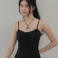 Christine Strappy Padded Lace Ribbon Dress