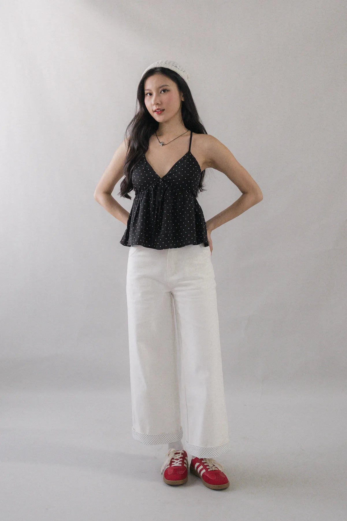 Jamie Wide Leg Two-Way Jeans