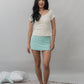 *PRELAUNCH* [CLOUD MESH] Dewy Mini Skort