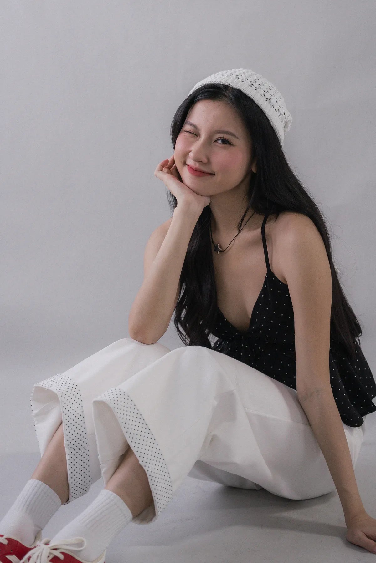 Peony Babydoll Padded Ribbon Top