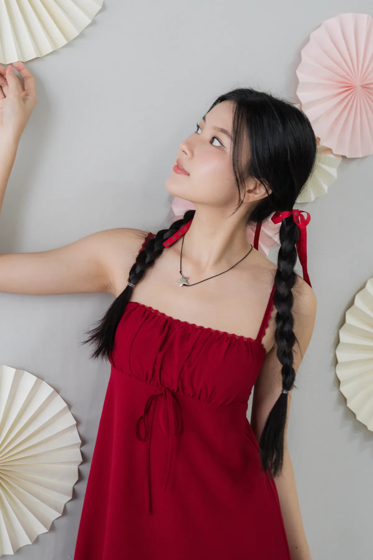 Kiara Padded Mini Babydoll Dress