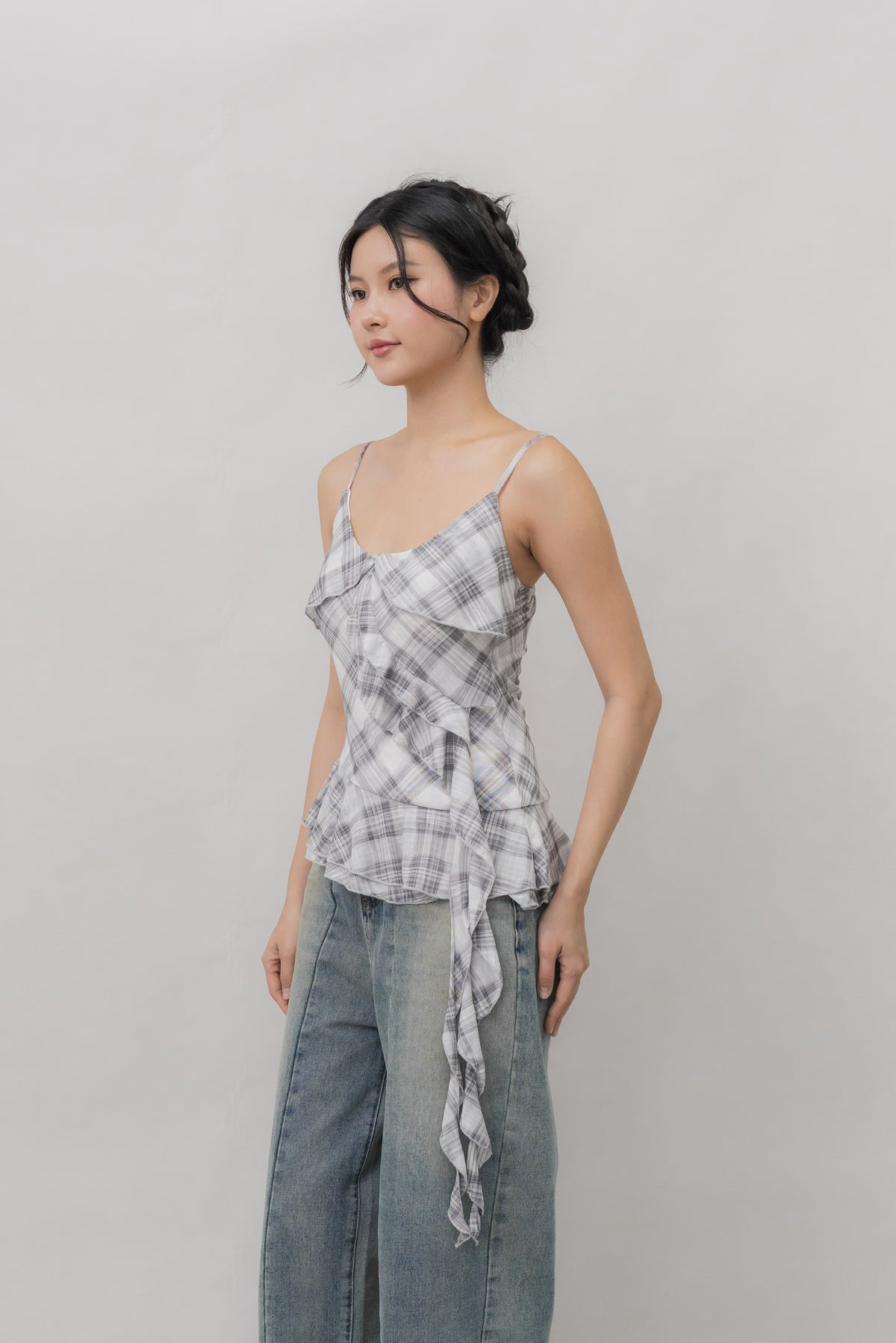 *PRELAUNCH* [CLOUD MESH] Danica Frills Padded Top