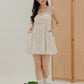 LIKKA x BEUTEA Yuna Bubble Hem Padded Mini Dress