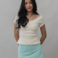 *PRELAUNCH* [CLOUD MESH] Dewy Mini Skort