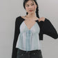 Miki Denim Wash Mini Skorts