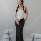 (PREORDER) Denise Distressed Padded Tube Top