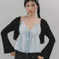 Miki Denim Wash Mini Skorts
