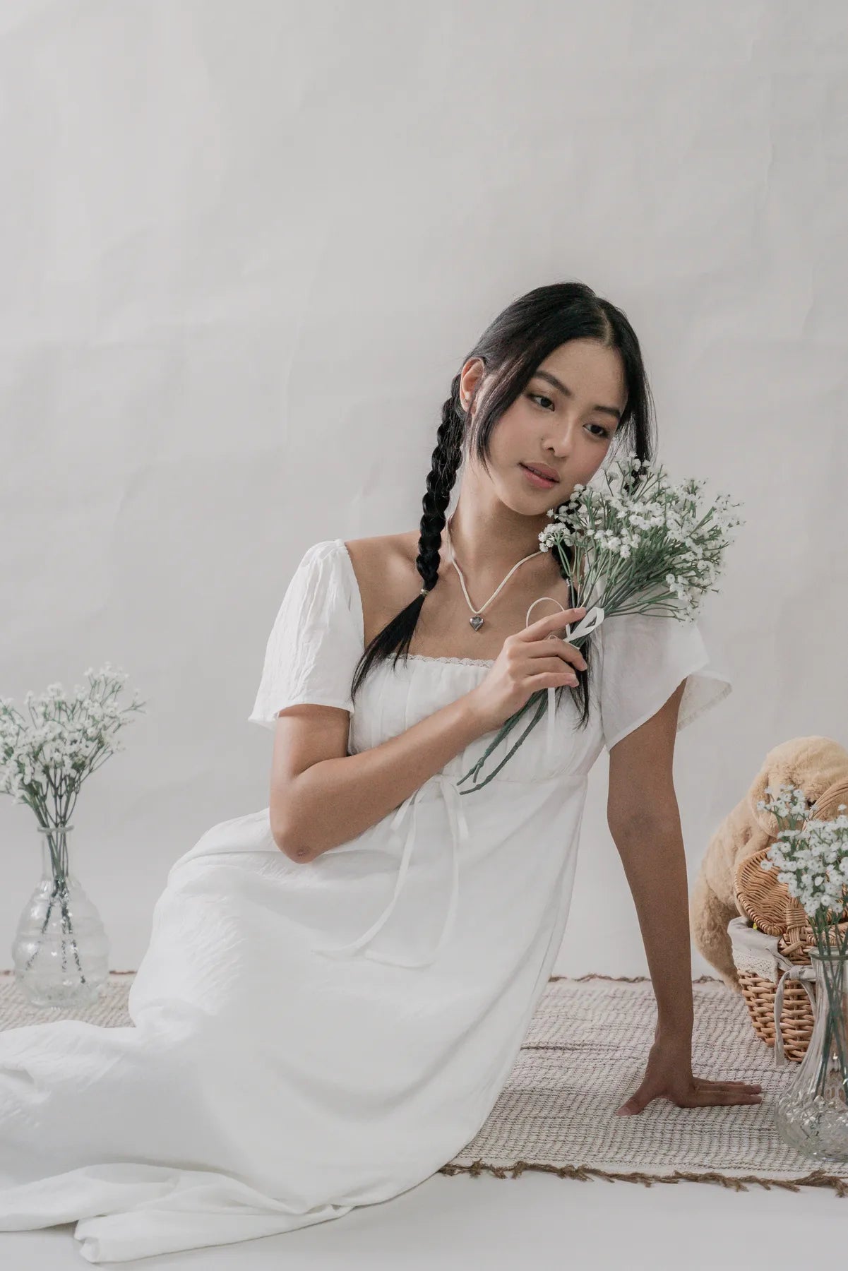 Kate Padded Sleeved Maxi Dress