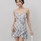 *PRELAUNCH* [CLOUD MESH] Danica Mini Frills Padded Dress [FOC INNER SHORTS]