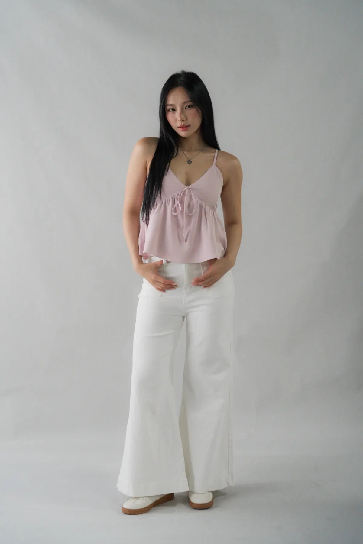 Victoria Flare Legged Front Pocket Jeans