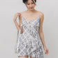 *PRELAUNCH* [CLOUD MESH] Danica Mini Frills Padded Dress [FOC INNER SHORTS]