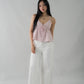 Peony Babydoll Padded Ribbon Top (Restocked)