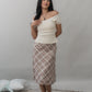 Valerie Pointelle Off Shoulder Short Sleeve Top