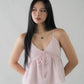 Peony Babydoll Padded Ribbon Top (Restocked)