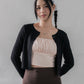 Mindy Flower Button Cardigan