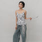 *PRELAUNCH* [CLOUD MESH] Danica Frills Padded Top