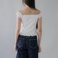 Sarah Straight Cut Denim Jorts