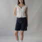 Sarah Straight Cut Denim Jorts