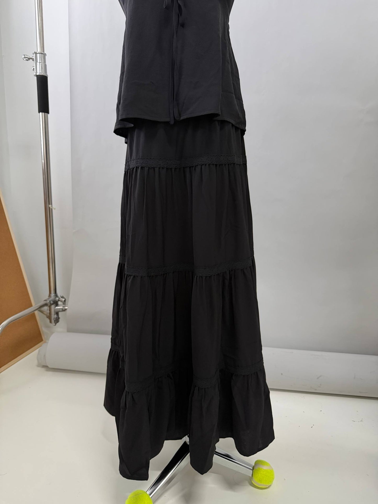 *PRELAUNCH* Eden Long Tiered Lace Skirt