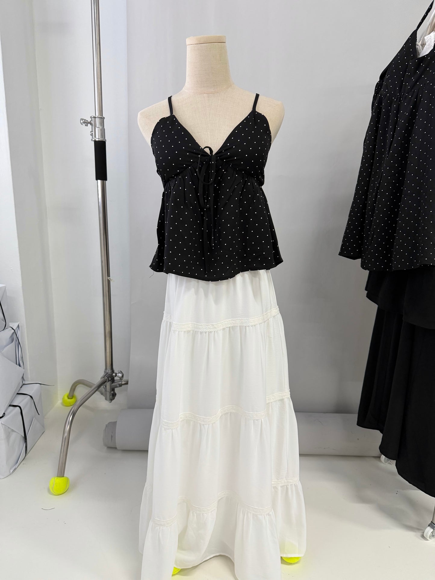 Peony Babydoll Padded Ribbon Top (Restocked)