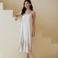 Marlow Drop Hem Linen Dress