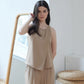 Hera Shell Draped Flowy Top