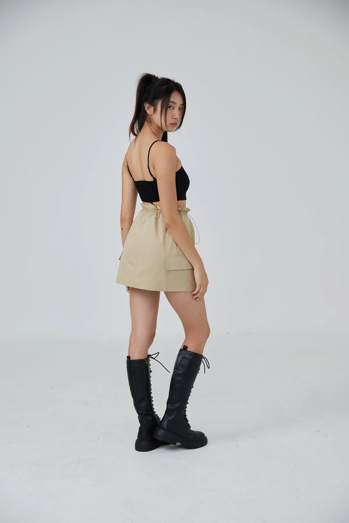 Megan Parachute Mini Skort