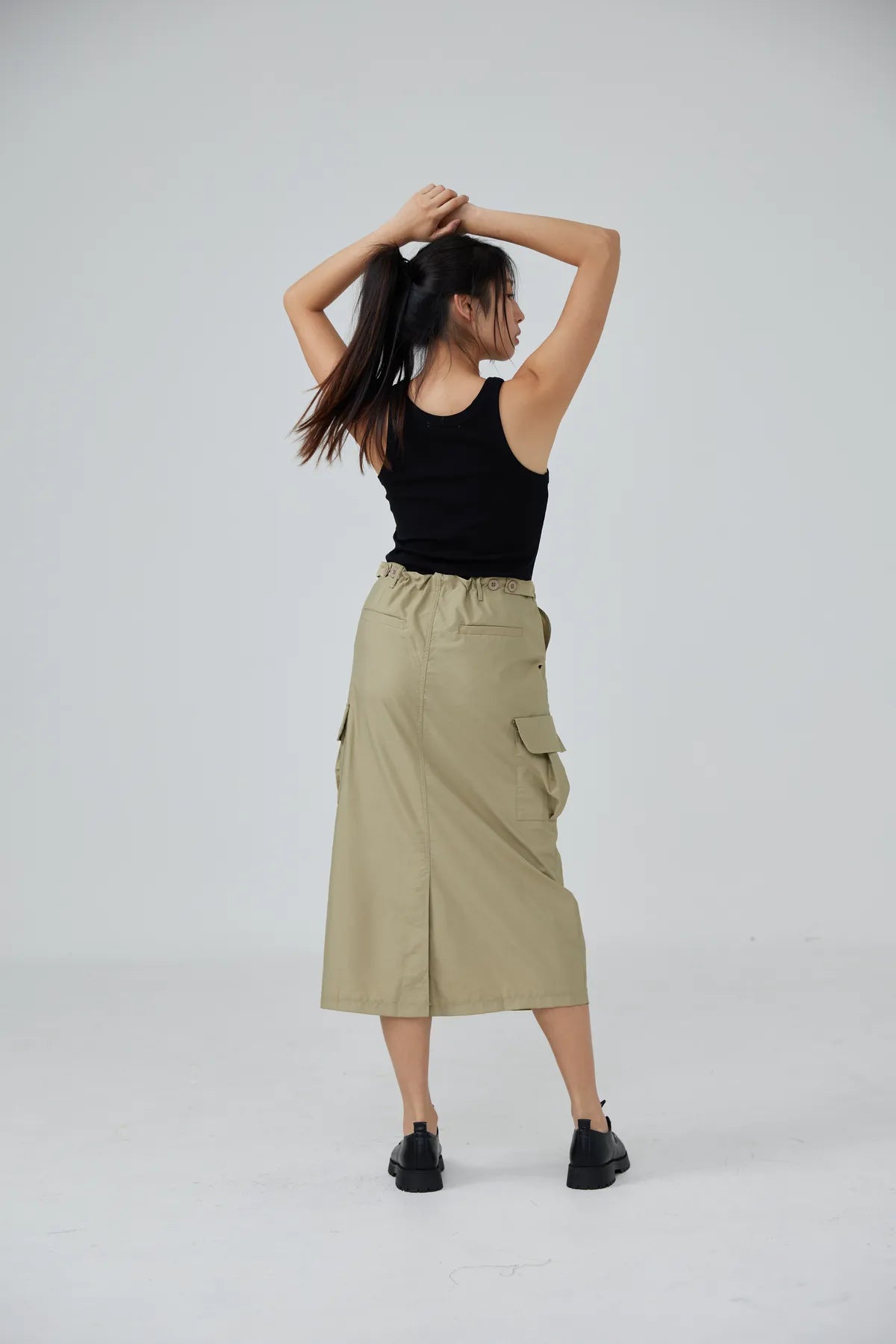 Maxine Parachute Midi Skirt