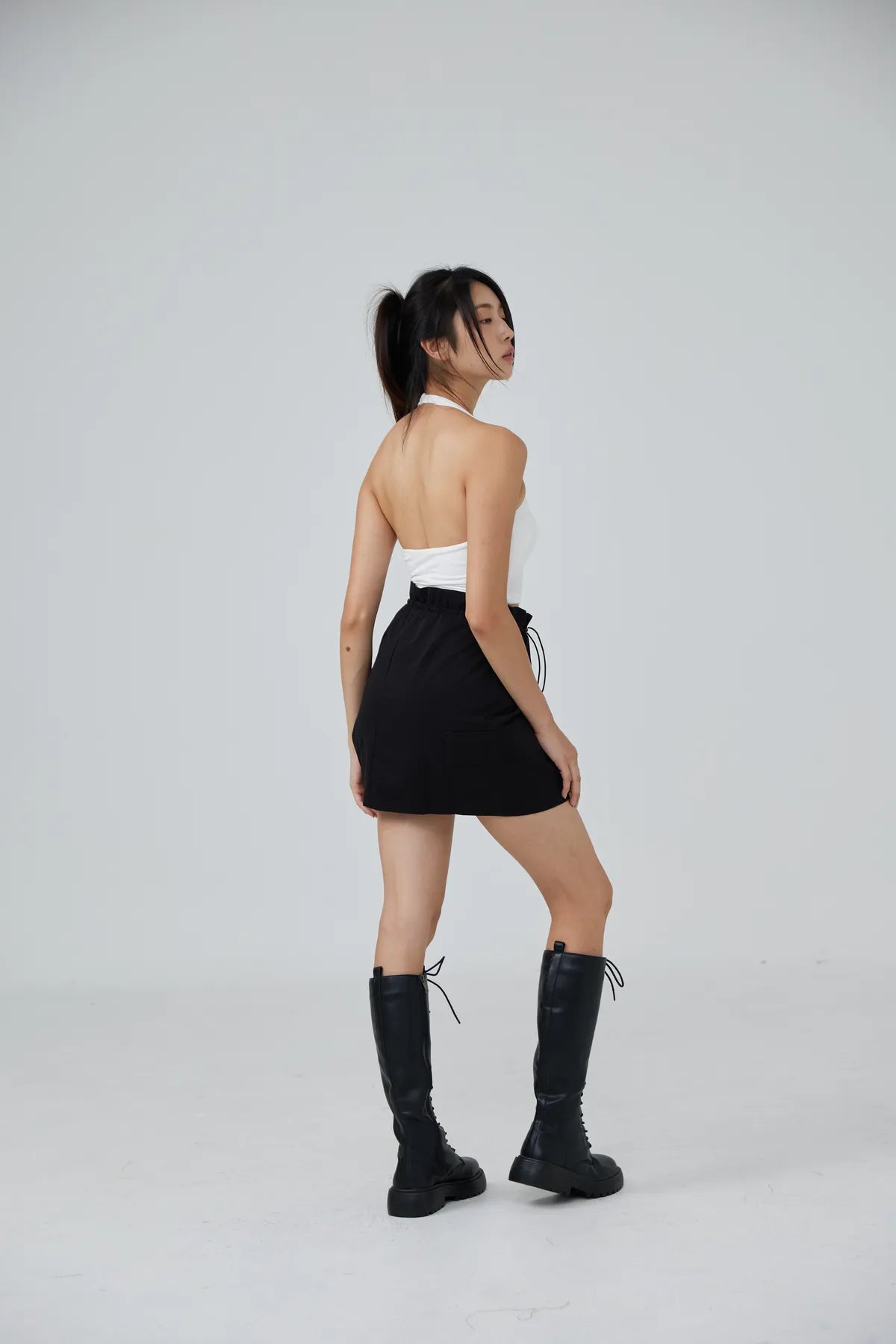 Megan Parachute Mini Skort