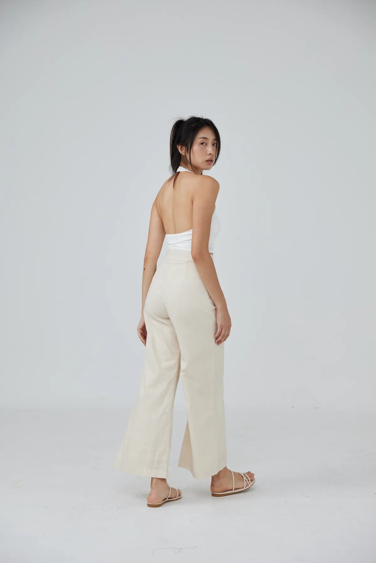 Horizon Flowy Linen Pants