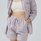 Luna Relaxed Linen Drawstring Shorts