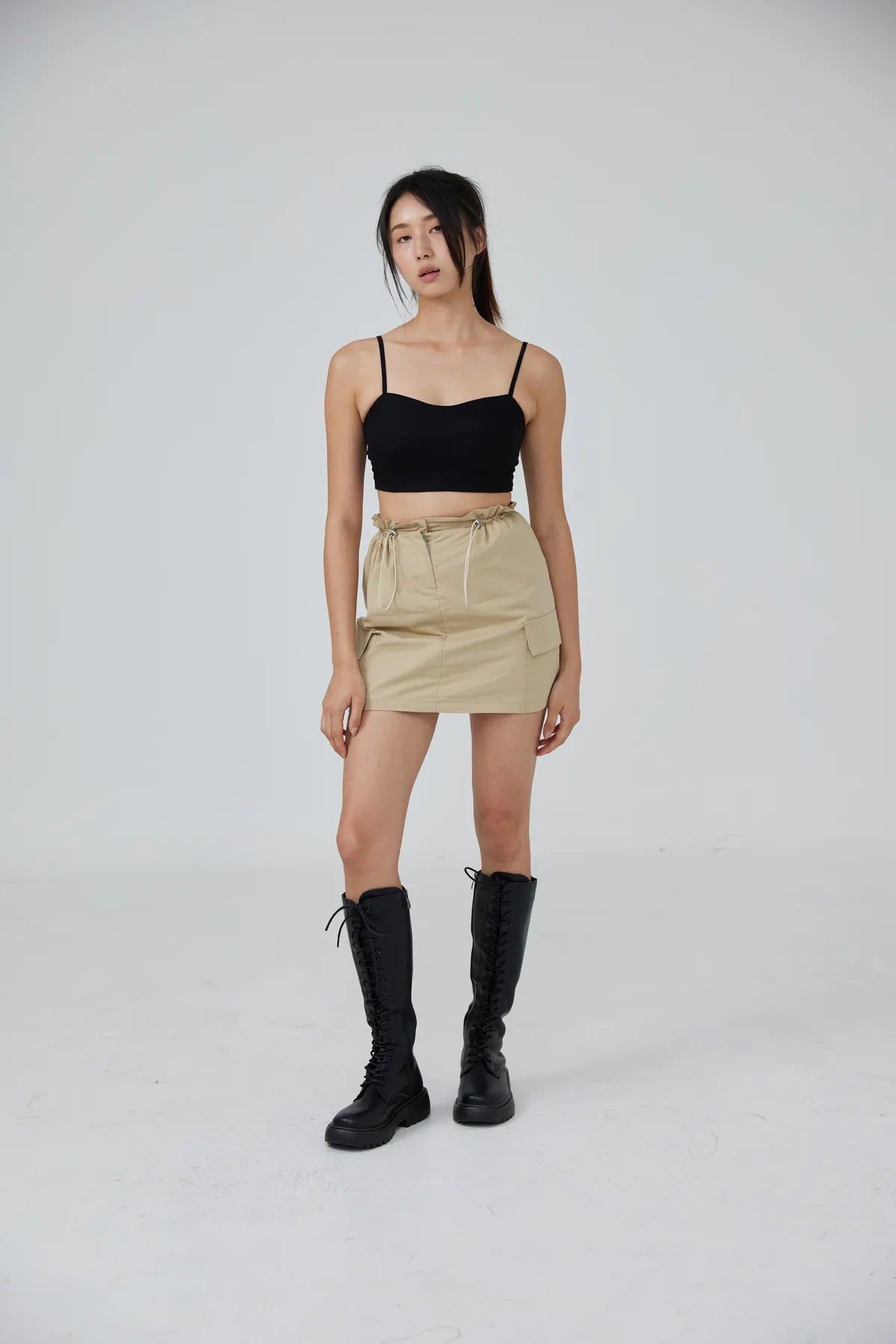 Megan Parachute Mini Skort