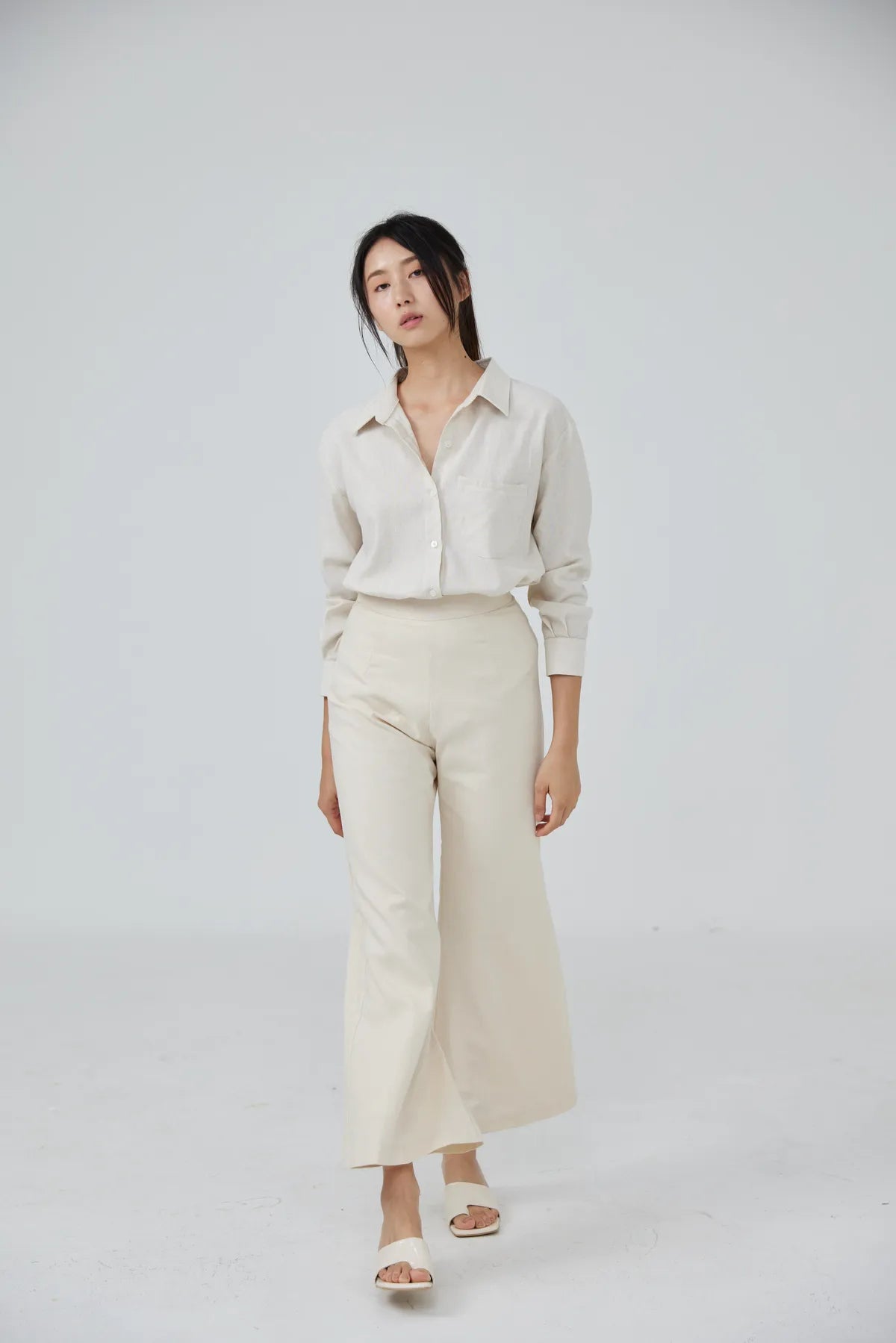 Horizon Flowy Linen Pants