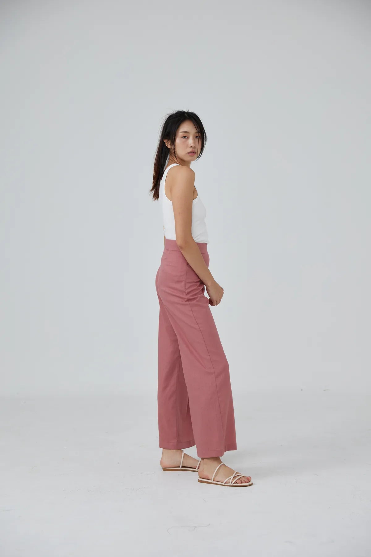 Horizon Flowy Linen Pants