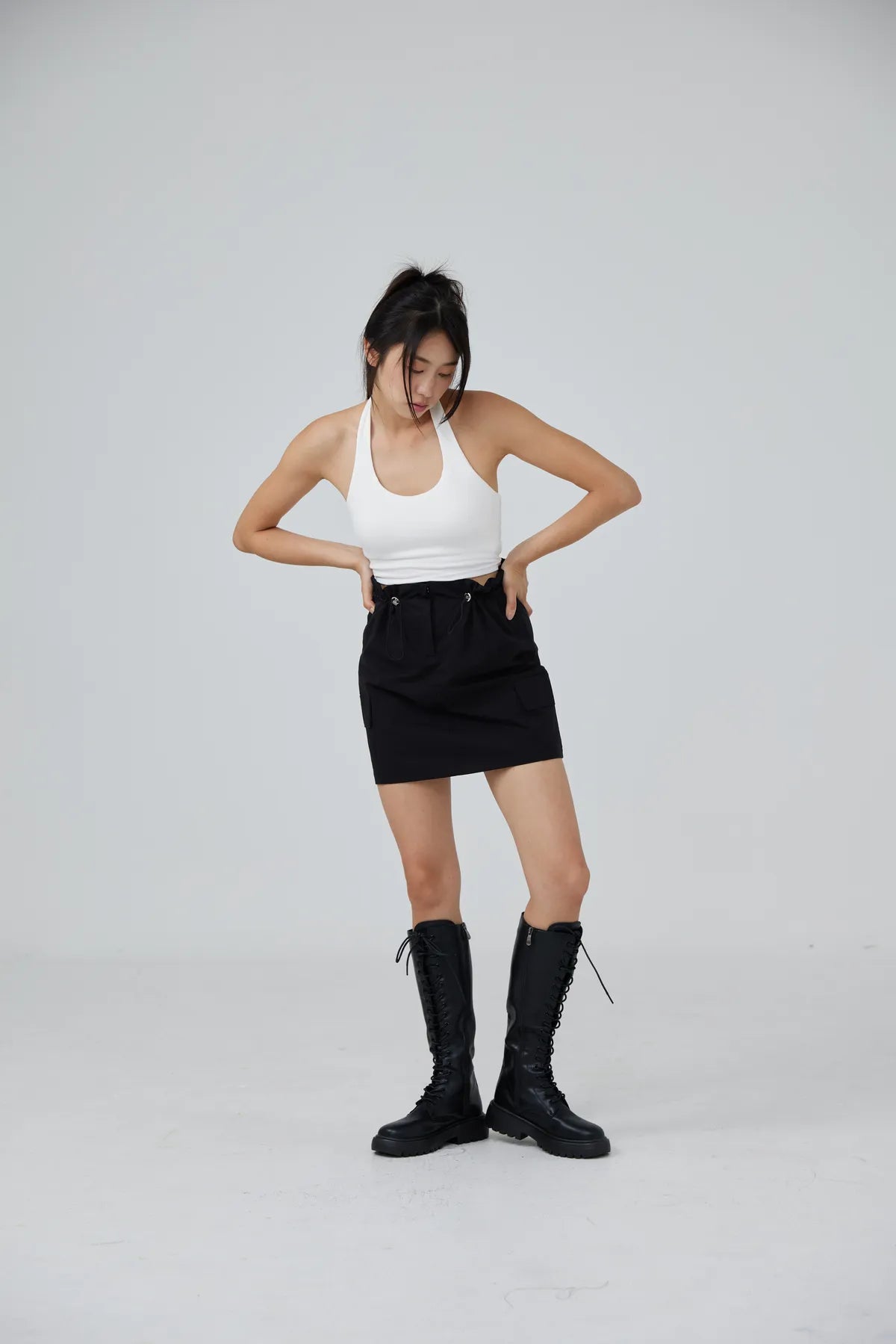 Megan Parachute Mini Skort