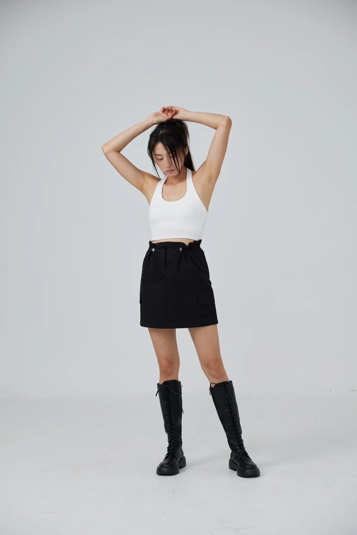 Megan Parachute Mini Skort